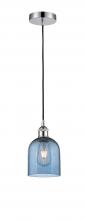 Innovations Lighting 616-1P-PC-G558-6BL - Bella - 1 Light - 6 inch - Polished Chrome - Cord hung - Mini Pendant