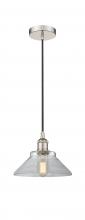  616-1P-PN-G132-LED - Orwell - 1 Light - 8 inch - Polished Nickel - Cord hung - Mini Pendant