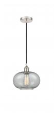 Innovations Lighting 616-1P-PN-G247-LED - Gorham - 1 Light - 10 inch - Polished Nickel - Cord hung - Mini Pendant