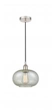 Innovations Lighting 616-1P-PN-G249-LED - Gorham - 1 Light - 10 inch - Polished Nickel - Cord hung - Mini Pendant