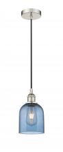 Innovations Lighting 616-1P-PN-G558-6BL - Bella - 1 Light - 6 inch - Polished Nickel - Cord hung - Mini Pendant