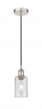  616-1P-PN-G804 - Clymer - 1 Light - 4 inch - Polished Nickel - Cord hung - Mini Pendant