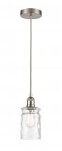  616-1P-SN-G352 - Candor - 1 Light - 5 inch - Brushed Satin Nickel - Cord hung - Mini Pendant