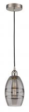  616-1P-SN-G557-6SM - Vaz - 1 Light - 6 inch - Brushed Satin Nickel - Cord hung - Mini Pendant