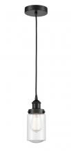  616-1PH-BK-G314-LED - Dover - 1 Light - 5 inch - Matte Black - Cord hung - Mini Pendant