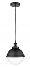  616-1PH-BK-HFS-82-BK-LED - Hampden - 1 Light - 9 inch - Matte Black - Cord hung - Mini Pendant