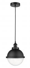  616-1PH-BK-HFS-84-BK-LED - Hampden - 1 Light - 9 inch - Matte Black - Cord hung - Mini Pendant