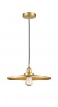  616-1PH-SG-MFR-SG-16 - Appalachian - 1 Light - 16 inch - Satin Gold - Cord hung - Mini Pendant