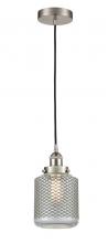  616-1PH-SN-G262-LED - Stanton - 1 Light - 6 inch - Brushed Satin Nickel - Cord hung - Mini Pendant