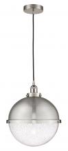  616-1PH-SN-HFS-124-SN-LED - Hampden - 1 Light - 13 inch - Brushed Satin Nickel - Cord hung - Pendant