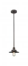 Innovations Lighting 616-1SH-OB-M5-LED - Edison - 1 Light - 8 inch - Oil Rubbed Bronze - Cord hung - Mini Pendant