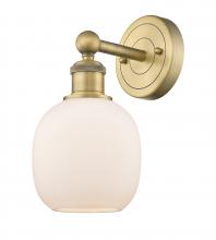 Innovations Lighting 616-1W-BB-G101 - Belfast - 1 Light - 6 inch - Brushed Brass - Sconce