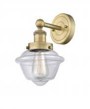  616-1W-BB-G532 - Oxford - 1 Light - 7 inch - Brushed Brass - Sconce