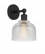  616-1W-BK-G412 - Dayton - 1 Light - 6 inch - Matte Black - Sconce