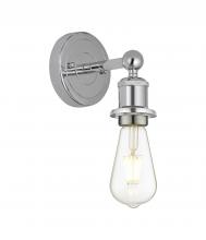  616-1W-PC - Edison - 1 Light - 5 inch - Polished Chrome - Sconce