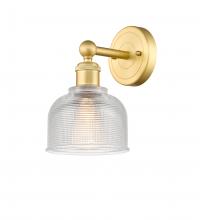  616-1W-SG-G412 - Dayton - 1 Light - 6 inch - Satin Gold - Sconce