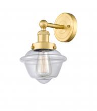  616-1W-SG-G532 - Oxford - 1 Light - 7 inch - Satin Gold - Sconce