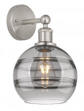  616-1W-SN-G556-8SM - Rochester - 1 Light - 8 inch - Satin Nickel - Sconce