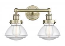  616-2W-AB-G322 - Olean - 2 Light - 16 inch - Antique Brass - Bath Vanity Light