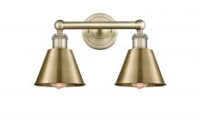  616-2W-AB-M8-AB - Smithfield - 2 Light - 16 inch - Antique Brass - Bath Vanity Light