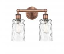 Innovations Lighting 616-2W-AC-G352 - Candor - 2 Light - 14 inch - Antique Copper - Bath Vanity Light