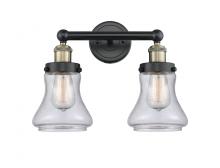  616-2W-BAB-G194 - Bellmont - 2 Light - 15 inch - Black Antique Brass - Bath Vanity Light