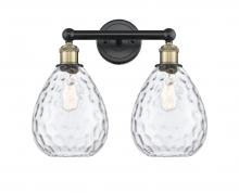  616-2W-BAB-G372 - Waverly - 2 Light - 17 inch - Black Antique Brass - Bath Vanity Light