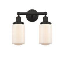  616-2W-OB-G311 - Dover - 2 Light - 14 inch - Oil Rubbed Bronze - Bath Vanity Light