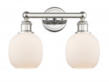  616-2W-PN-G101 - Belfast - 2 Light - 15 inch - Polished Nickel - Bath Vanity Light