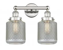  616-2W-PN-G262 - Stanton - 2 Light - 15 inch - Polished Nickel - Bath Vanity Light