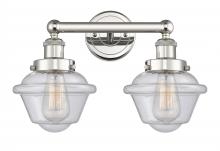  616-2W-PN-G534 - Oxford - 2 Light - 16 inch - Polished Nickel - Bath Vanity Light