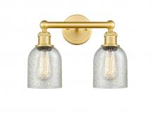  616-2W-SG-G259 - Caledonia - 2 Light - 14 inch - Satin Gold - Bath Vanity Light