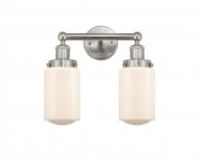  616-2W-SN-G311 - Dover - 2 Light - 14 inch - Brushed Satin Nickel - Bath Vanity Light