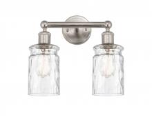  616-2W-SN-G352 - Candor - 2 Light - 14 inch - Brushed Satin Nickel - Bath Vanity Light