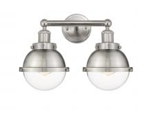  616-2W-SN-HFS-62-SN - Hampden - 2 Light - 16 inch - Brushed Satin Nickel - Bath Vanity Light