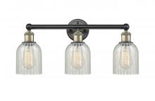  616-3W-BAB-G2511 - Caledonia - 3 Light - 23 inch - Black Antique Brass - Bath Vanity Light