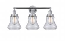  616-3W-PC-G192 - Bellmont - 3 Light - 24 inch - Polished Chrome - Bath Vanity Light