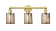  616-3W-SG-G116 - Cobbleskill - 3 Light - 23 inch - Satin Gold - Bath Vanity Light