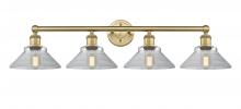  616-4W-BB-G132 - Orwell - 4 Light - 35 inch - Brushed Brass - Bath Vanity Light