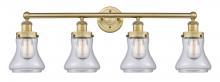  616-4W-BB-G192 - Bellmont - 4 Light - 33 inch - Brushed Brass - Bath Vanity Light