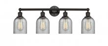  616-4W-OB-G257 - Caledonia - 4 Light - 32 inch - Oil Rubbed Bronze - Bath Vanity Light