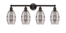  616-4W-OB-G557-6SM - Vaz - 4 Light - 33 inch - Oil Rubbed Bronze - Bath Vanity Light