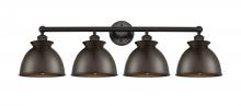  616-4W-OB-M14-OB - Adirondack - 4 Light - 35 inch - Oil Rubbed Bronze - Bath Vanity Light