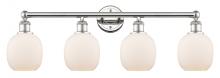  616-4W-PN-G101 - Belfast - 4 Light - 33 inch - Polished Nickel - Bath Vanity Light