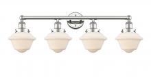  616-4W-PN-G531 - Oxford - 4 Light - 34 inch - Polished Nickel - Bath Vanity Light