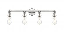  616-4W-PN - Edison - 4 Light - 29 inch - Polished Nickel - Bath Vanity Light