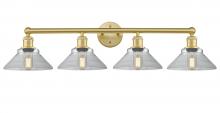  616-4W-SG-G132 - Orwell - 4 Light - 35 inch - Satin Gold - Bath Vanity Light