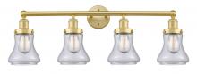  616-4W-SG-G192 - Bellmont - 4 Light - 33 inch - Satin Gold - Bath Vanity Light