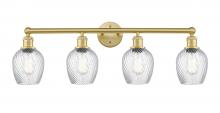  616-4W-SG-G292 - Salina - 4 Light - 33 inch - Satin Gold - Bath Vanity Light