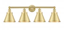  616-4W-SG-M13-SG - Appalachian - 4 Light - 35 inch - Satin Gold - Bath Vanity Light